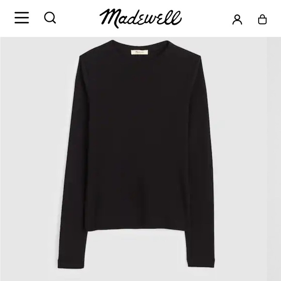 Madewell Tops - NWT Madewell The 90s Long Sleeve Tee